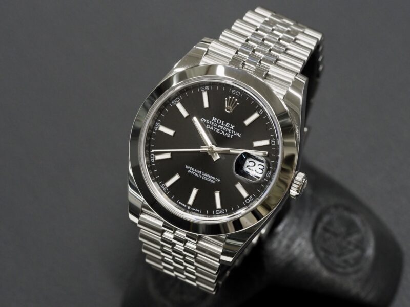Rolex 126300 Datejust 41 Black Jubilee, 8/2025