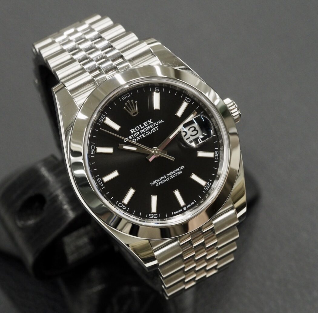 Rolex 126300 Datejust 41 Black Jubilee, 8/2025
