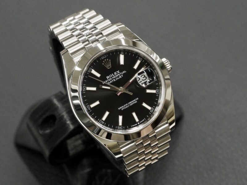 Rolex 126300 Datejust 41 Black Jubilee, 8/2025