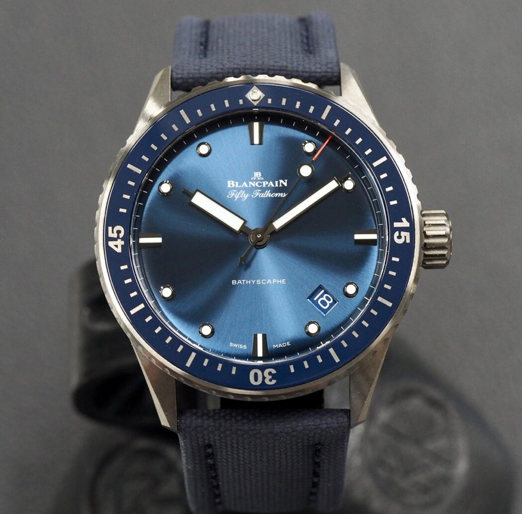 Blancpain Fifty Fathoms Bathyscaphe Ceramic Blue