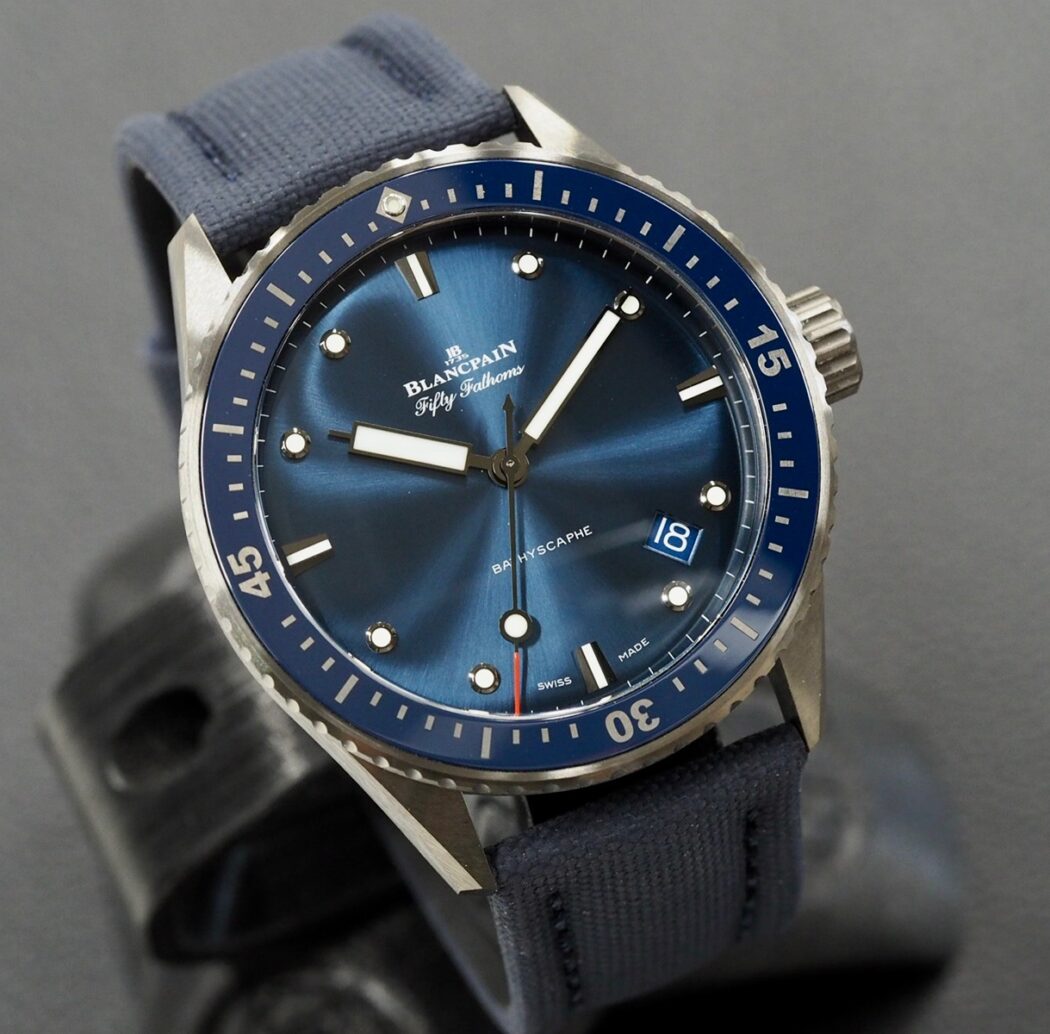 Blancpain Fifty Fathoms Bathyscaphe Ceramic Blue