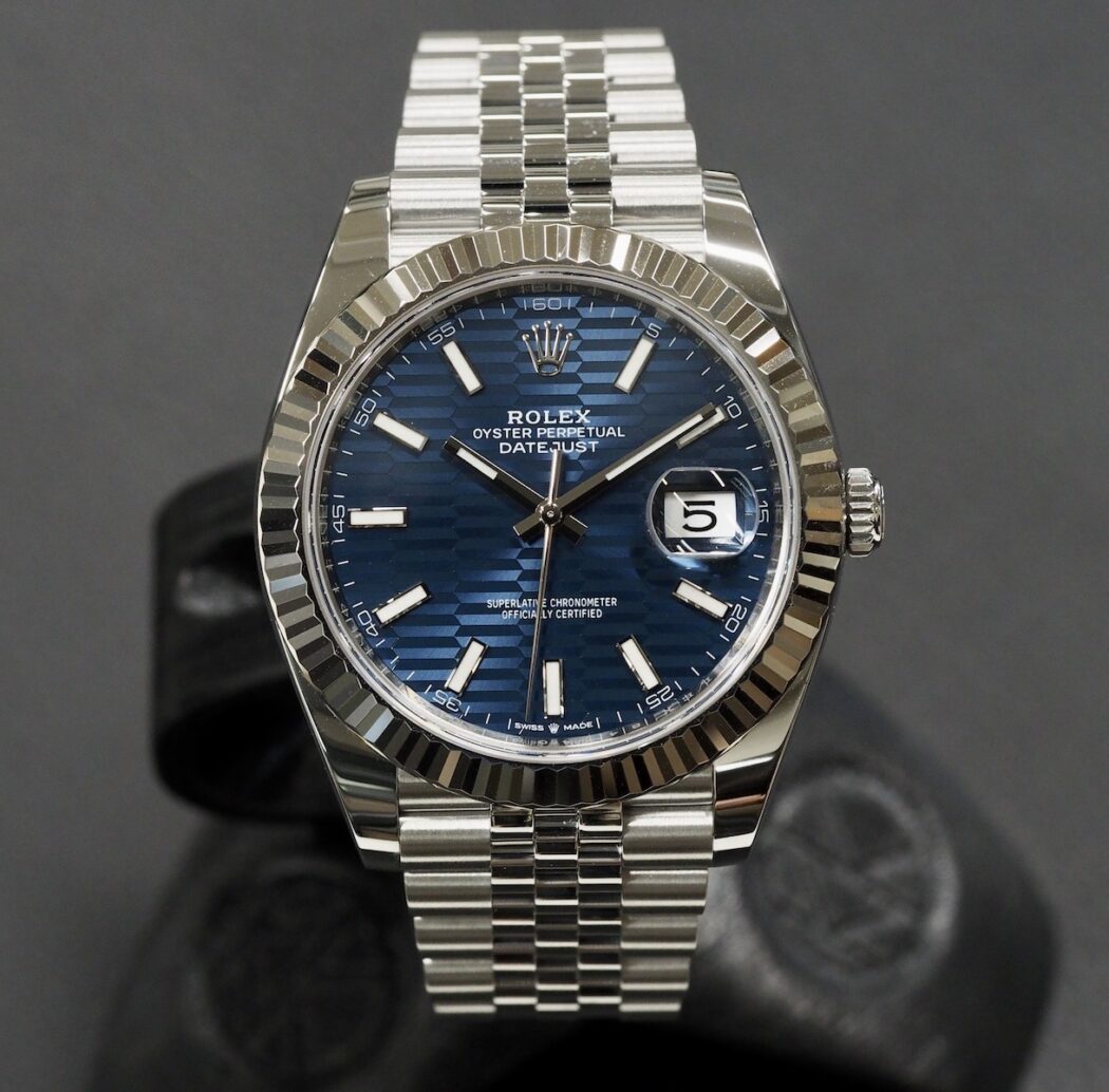 Rolex 126334 Datejust 41 Blue Motif
