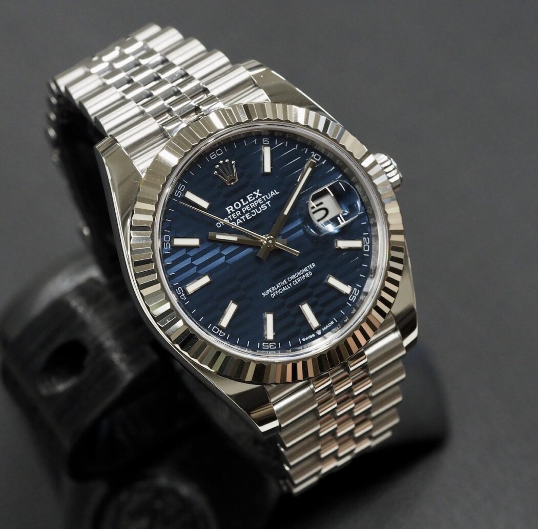 Rolex 126334 Datejust 41 Blue Motif