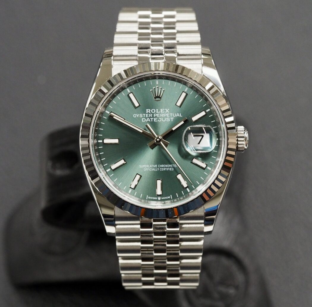Rolex 126234 Datejust 36 Mint Green, 3/2025