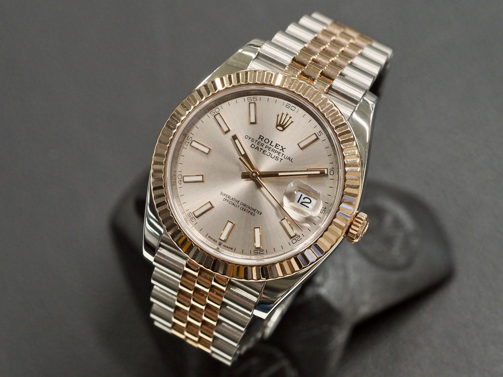 Rolex 126331 Datejust 41 Everose Sundust, 3/2024