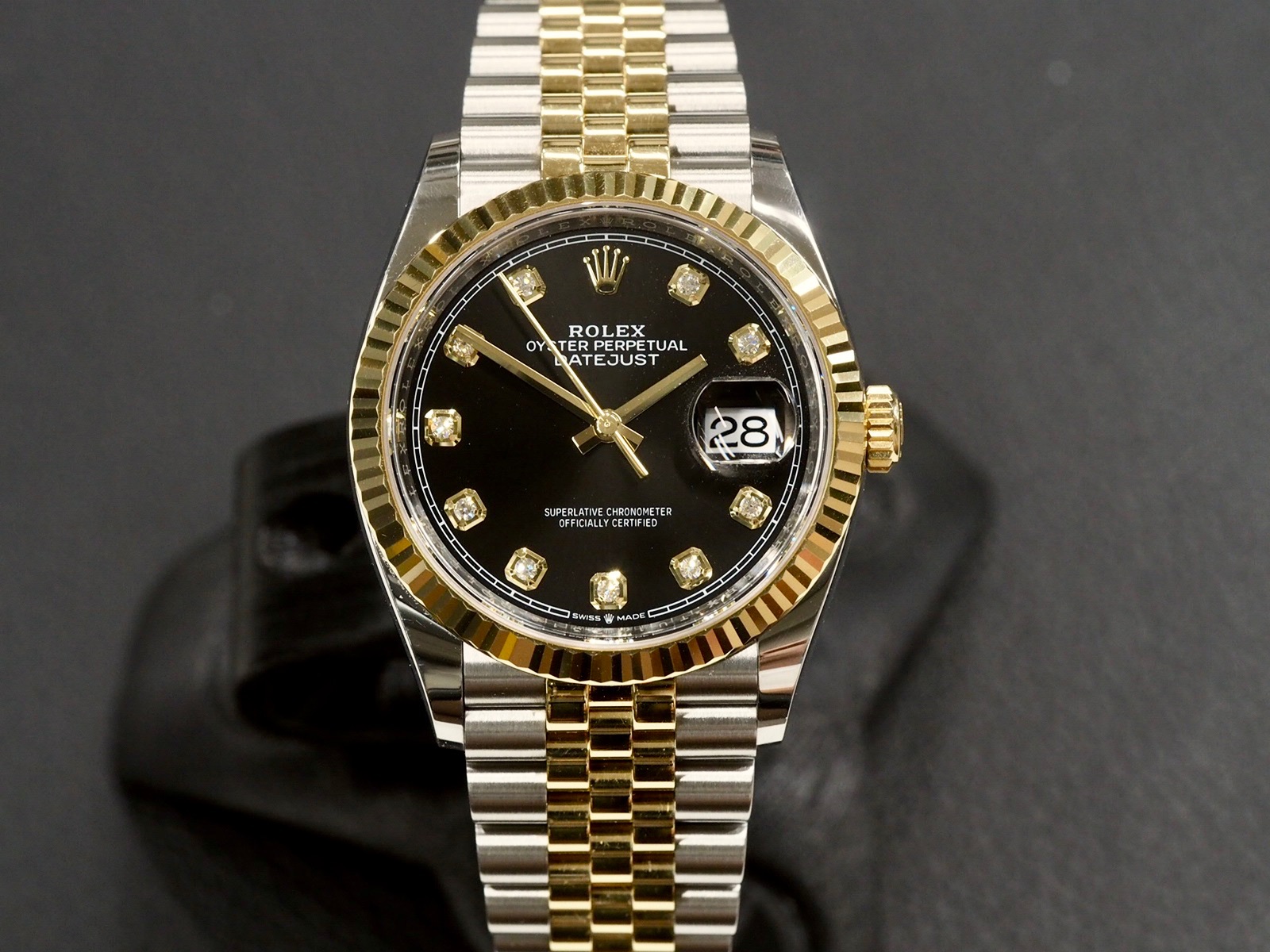 Rolex 126233 Datejust 36mm timanttitaululla, 12/2021