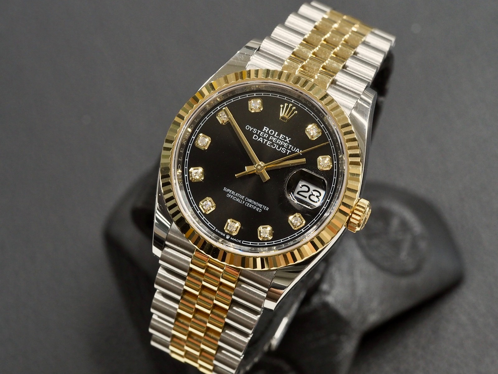 Rolex 126233 Datejust 36mm timanttitaululla, 12/2021