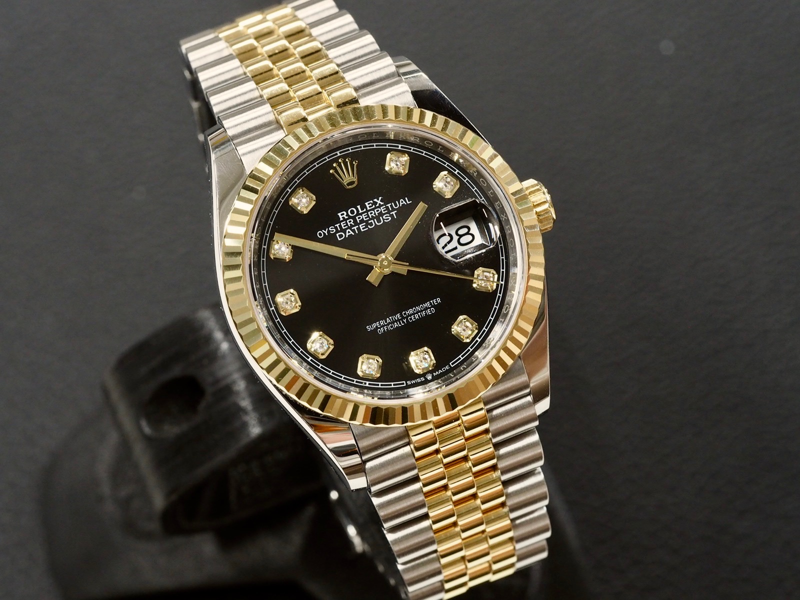 Rolex 126233 Datejust 36mm timanttitaululla, 12/2021