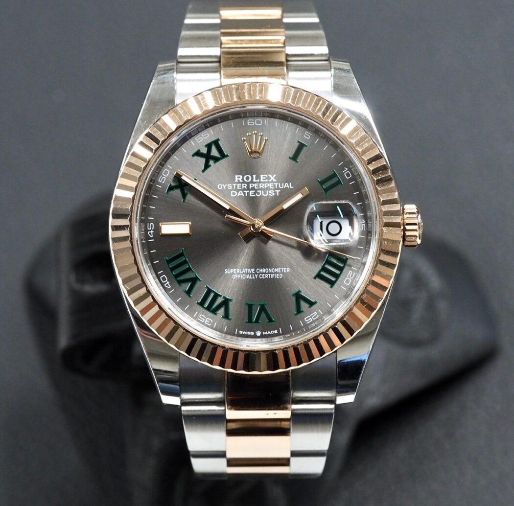 Rolex 126331 Datejust 41 Everose Wimbledon, 5/2021