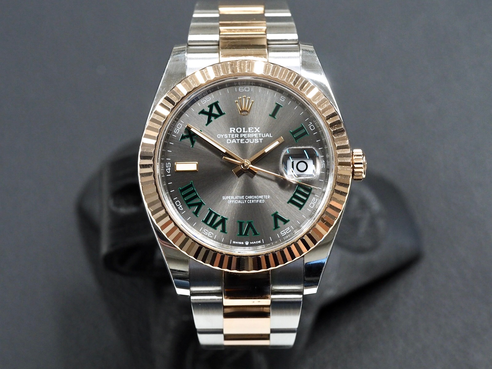 Rolex 126331 Datejust 41 Everose Wimbledon, 5/2021