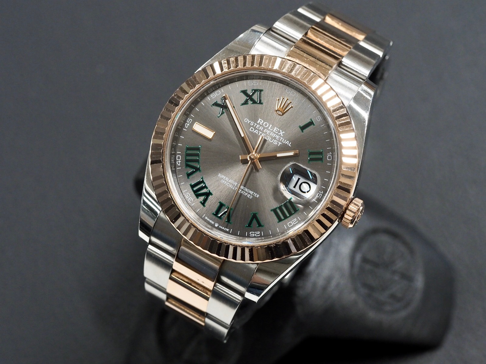 Rolex 126331 Datejust 41 Everose Wimbledon, 5/2021