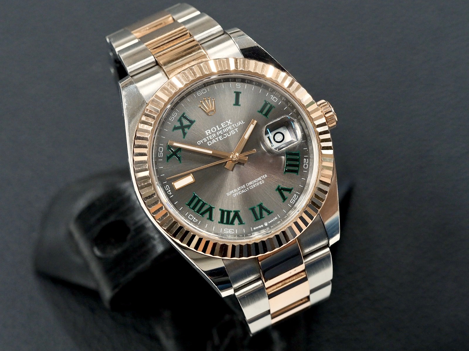 Rolex 126331 Datejust 41 Everose Wimbledon, 5/2021