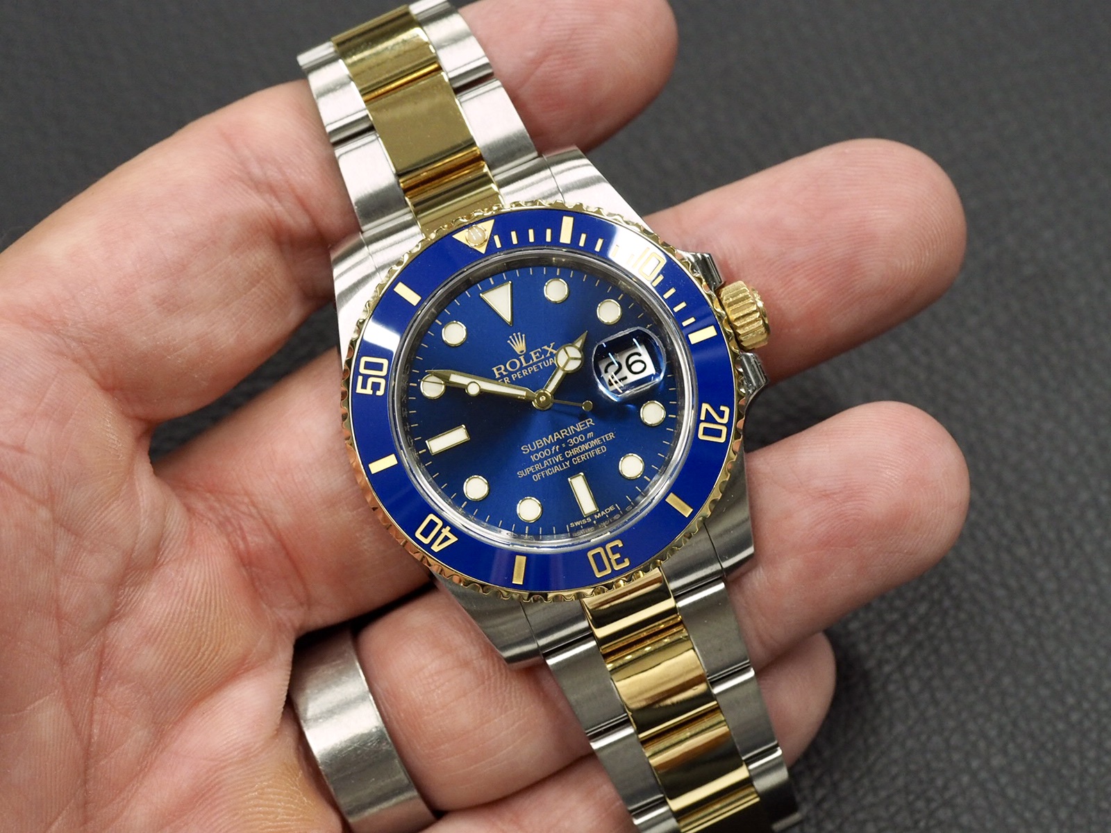 Rolex 116613LB Submariner Bluesy