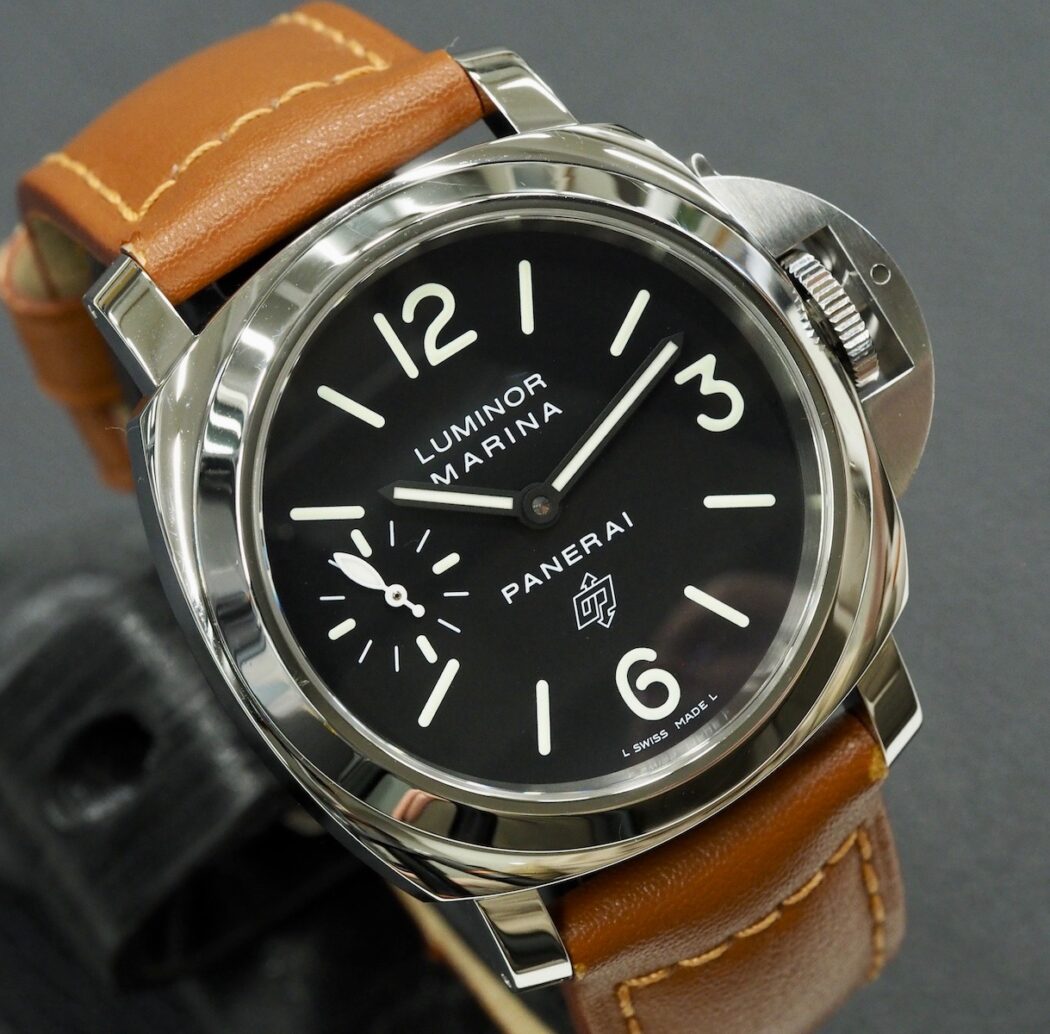 Panerai PAM01005 Luminor Marina Logo, huollettu