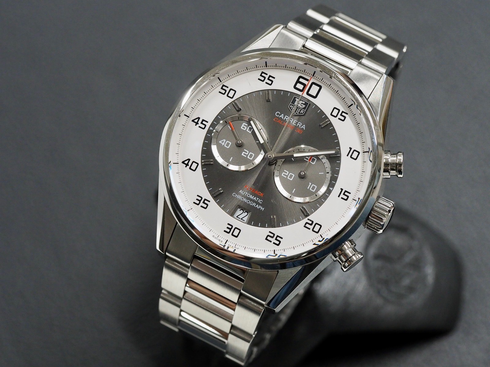 Tag Heuer Carrera Flyback Calibre 36, huollettu