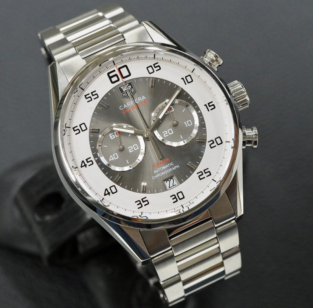 Tag Heuer Carrera Flyback Calibre 36, huollettu
